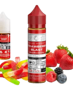 Basic Series Strawberry Blast E Liquid 100ml 6mg