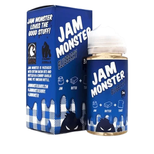 JAM MONSTER NIC SALT BLUEBERRY – 30ML